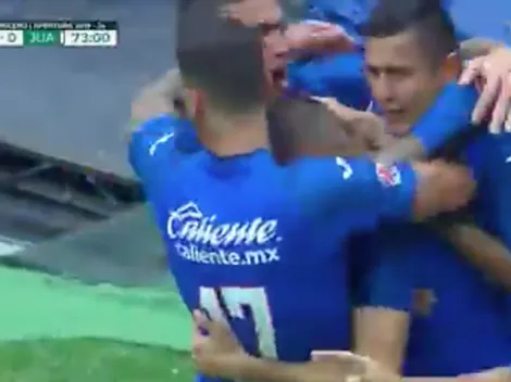 VIDEO: Golazo de Pablo Aguilar que aumenta la ventaja de Cruz Azul