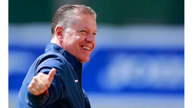 Ricardo Peláez en la pretemporada de Cruz Azul.
