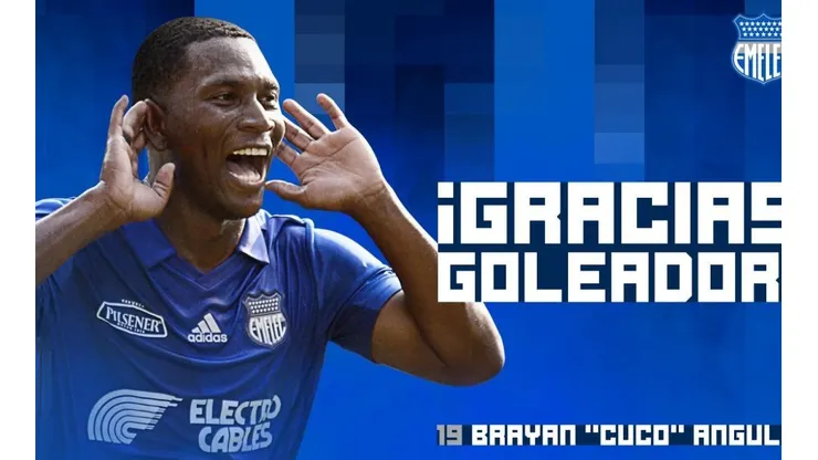 Despedida de Emelec para Brayan Angulo.