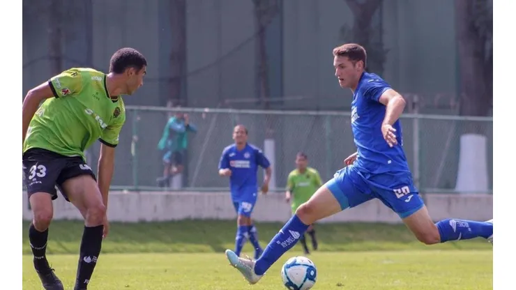 Cruz Azul Sub 20 ganó a FC Juárez con doblete de Santiago Giménez