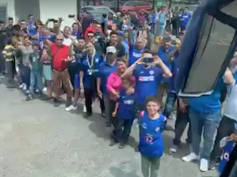Cruz Azul llega a La Corregidora para enfrentar a Querétaro apoyado por miles de aficionados