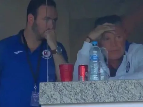 La molestia de Ricardo Peláez tras la terrible goleada que recibió Cruz Azul