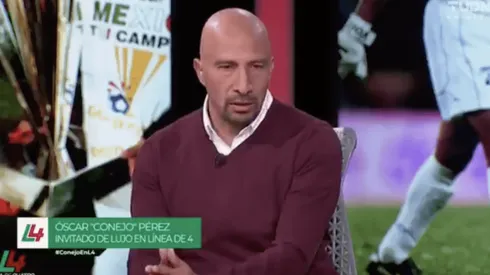 Óscar Pérez en el programa de TUDN.