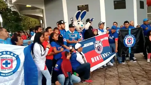 Invasión celeste: Afición de Cruz Azul es mayoría en el Estadio Victoria