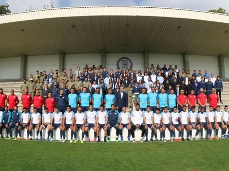 Cruz Azul se toma su foto oficial del Apertura 2019 con la Supercopa MX