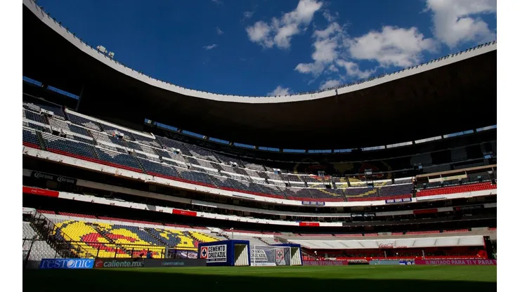 Así luce el césped del estadio Azteca para el comienzo del Apertura 2019