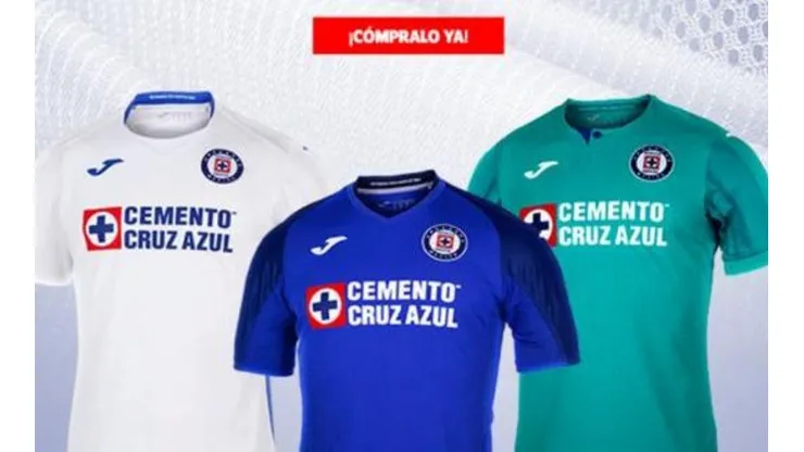 Tienda oficial de Cruz Azul ya inició la venta de las nuevas camisetas