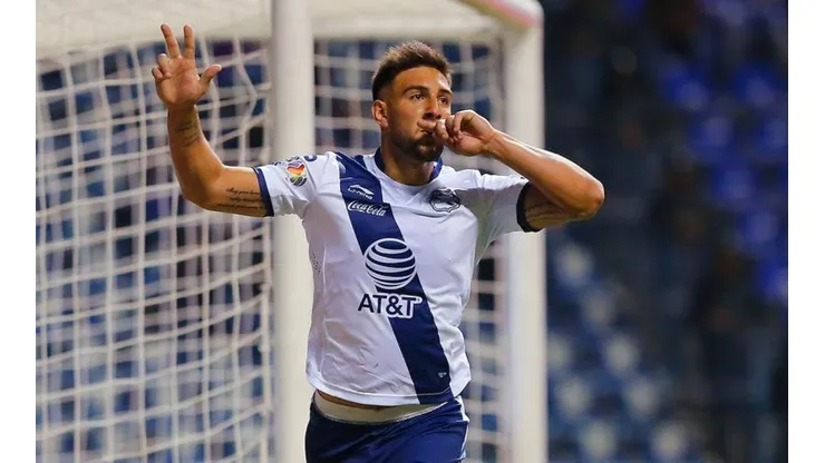 Lucas Cavallini en el Puebla.