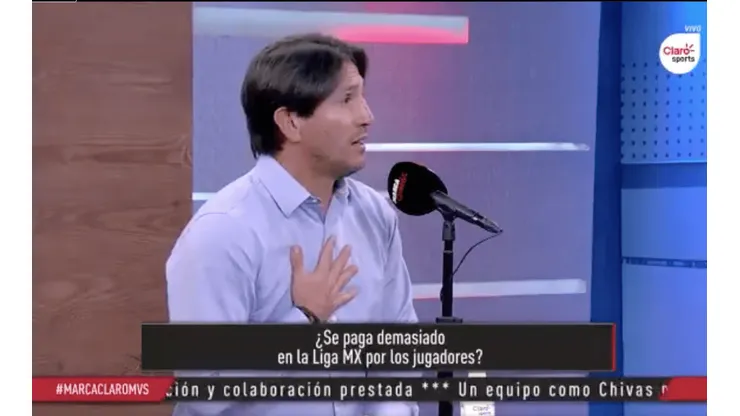 Bruno Marioni hablando en Marca Claro.
