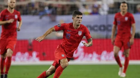 Christian Pulisic en la Selección de Estados Unidos.