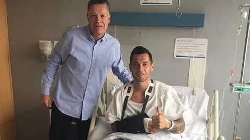 Ya fue operado exitosamente Caraglio