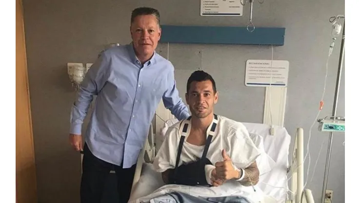Ya fue operado exitosamente Caraglio