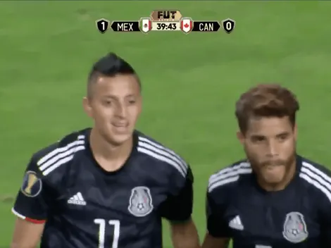 Vídeo: Roberto Alvarado adelanta a México sobre Canadá