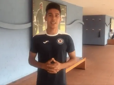 Guillermo Fernández le envió un mensaje para la afición de Cruz Azul