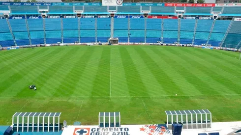 Así luce el Estadio Azul tras la mudanza de Cruz Azul al Estadio Azteca.