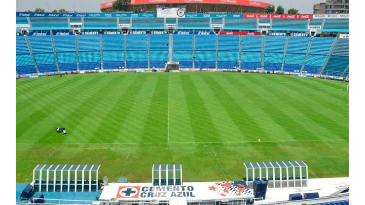 Así luce el Estadio Azul tras la mudanza de Cruz Azul al Estadio Azteca.