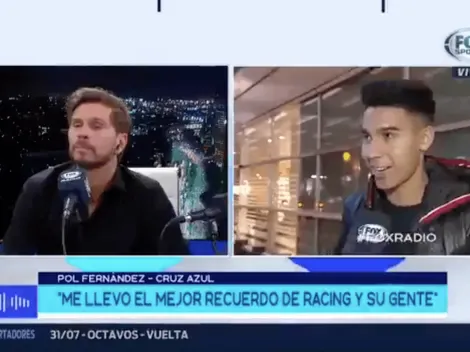 Guillermo Fernández habló por primera vez de Cruz Azul como jugador azul