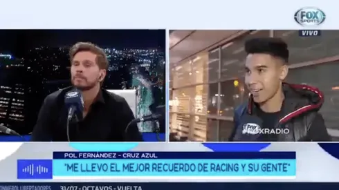 Guillermo Fernández previo a su viaje.