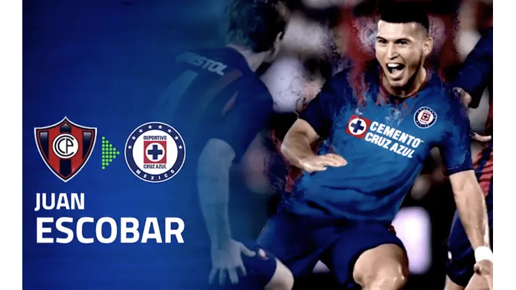 Juan Escobar primer refuerzo de Cruz Azul.