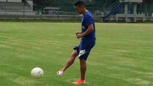 Elías vuelve a tocar balón y estará de alta en la pretemporada
