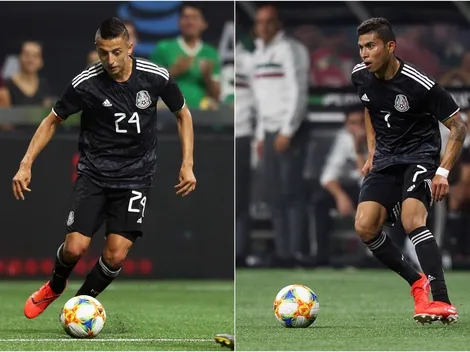 Los dorsales de Alvarado y Pineda para la Copa Oro