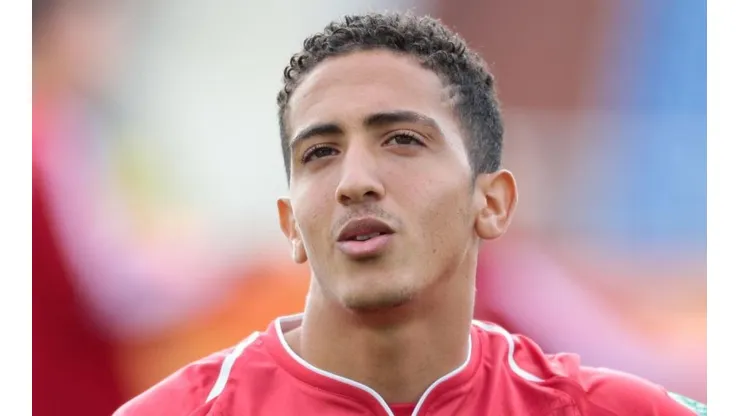 Ángel Orelién en un partido de la Selección Panamá.