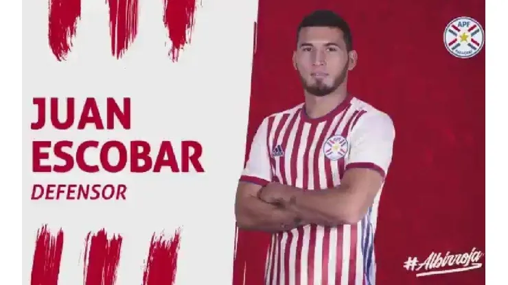 Juan Escobar irá a la Copa América con Paraguay y viaja HOY a firmar con Cruz Azul