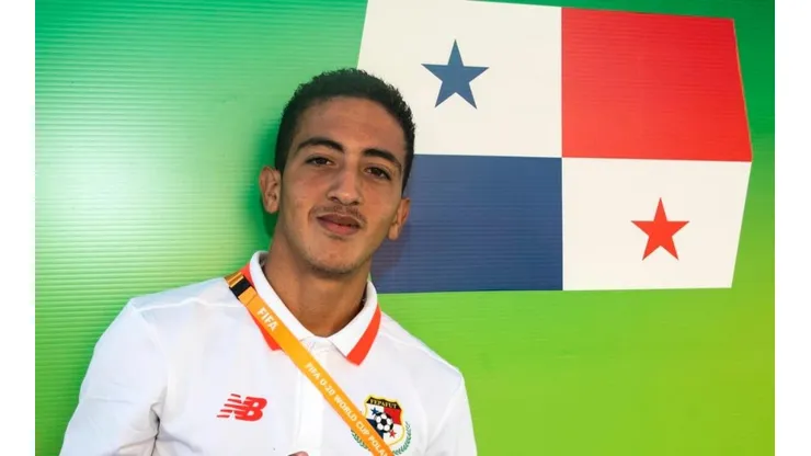 Ángel Orelién en el Mundial de la Sub 20.