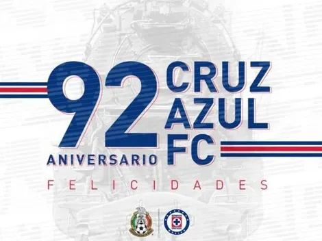 Los clubes que han felicitado a Cruz Azul por su aniversario 92
