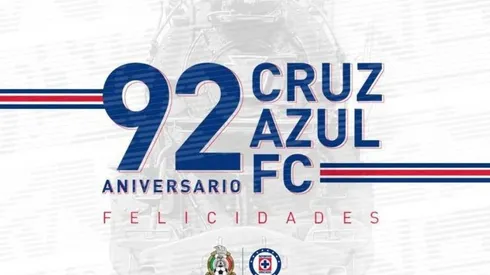 Los clubes que han felicitado a Cruz Azul por su aniversario 92