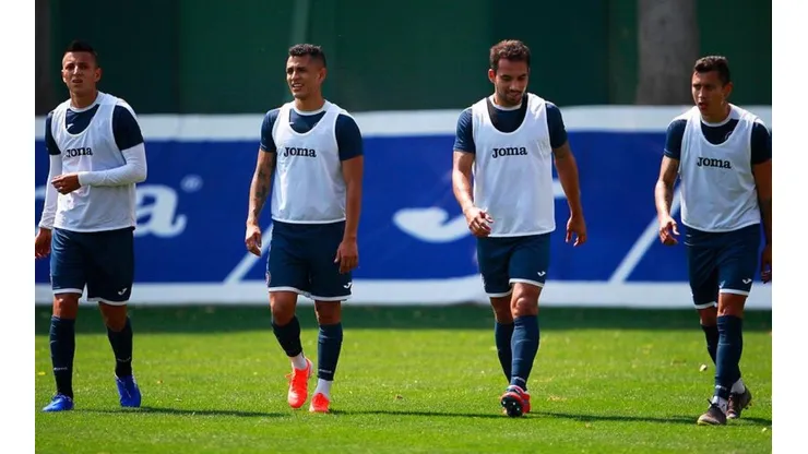 Entrenamiento de Cruz Azul.