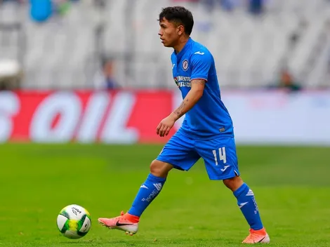 Misael Domínguez sueña con tener más minutos en Cruz Azul