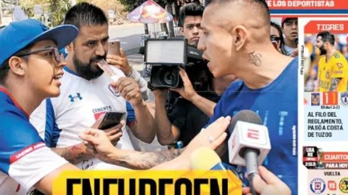 La prensa especializada replicó el conflicto entre aficionados azules con sus jugadores por la derrota en la ida