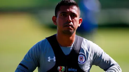 Elías Hernández en el entrenamiento de Cruz Azul.
