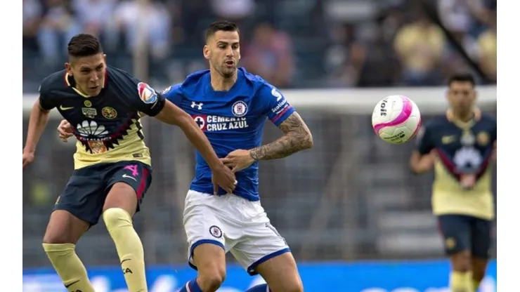 Cruz Azul y América en el Apertura 2017.