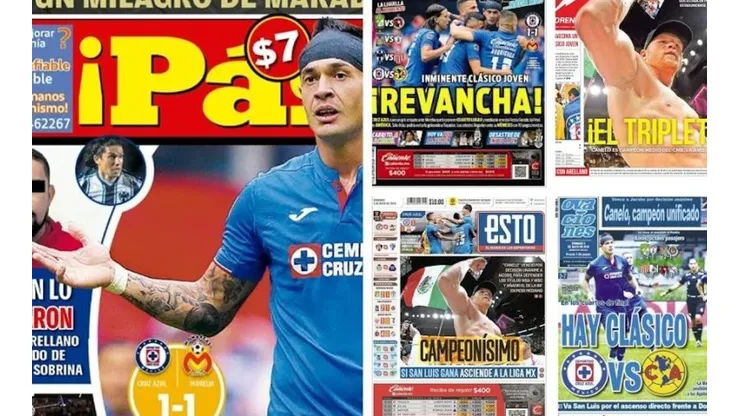 Las portadas del casi seguro Clásico Joven de Liguilla