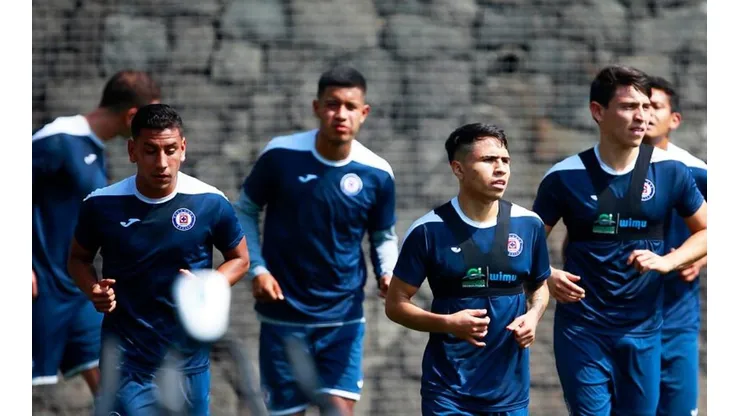 Entrenamiento de Cruz Azul.