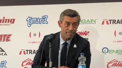 Caixinha atendió a los medios esta tarde.
