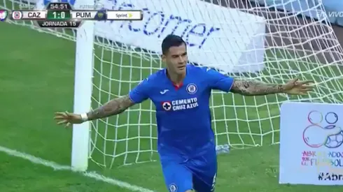 Caraglio anotó el 2-0.