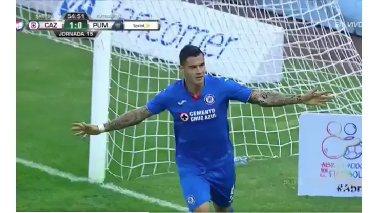 Caraglio anotó el 2-0.