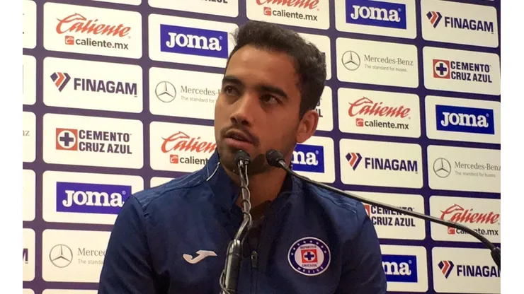 Aldrete atendió a los medios hoy.