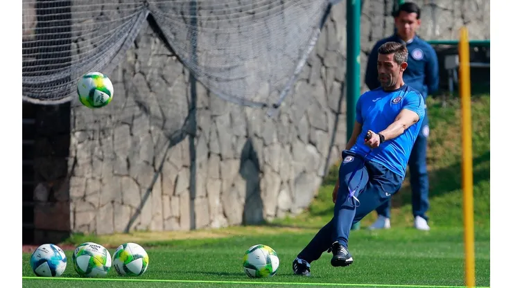 El técnico portugués le ofreció una breve asesoría en estrategia al ex futbolista argentino