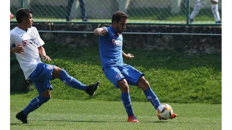 Cruz Azul enfrentó a la Sub 20 en un interescuadras.