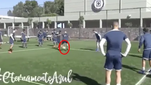 Entrenamiento de Cruz Azul.