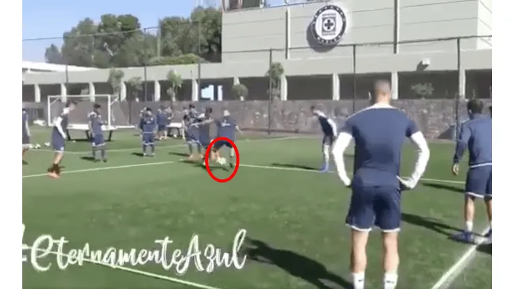 Entrenamiento de Cruz Azul.