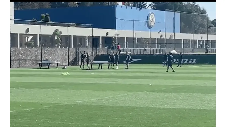Cruz Azul entrena en La Noria hoy.