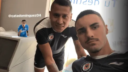 Eustáquio entrenó hoy con el Cata Domínguez.