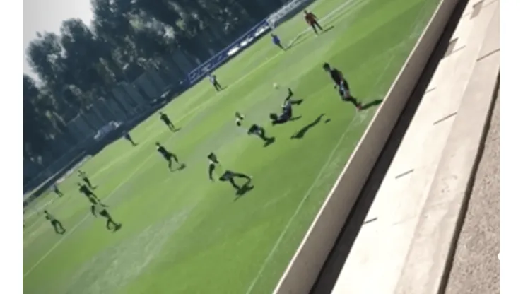 Cauteruccio anotó un GOLAZO esta mañana.