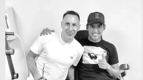 Salas compartió la imagen con Giménez.