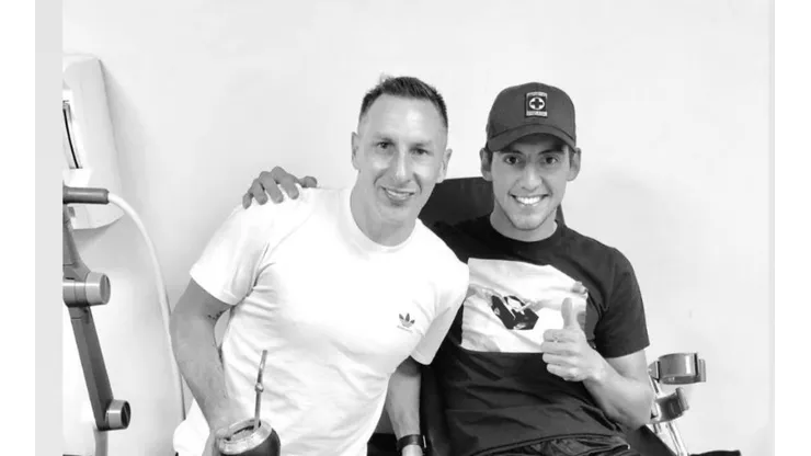 Salas compartió la imagen con Giménez.
